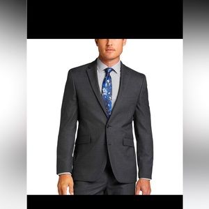 Wilke-Rodriguez Slim Fit Suit, Charcoal 2 buttons jacket 31WS. Pants 30w32L